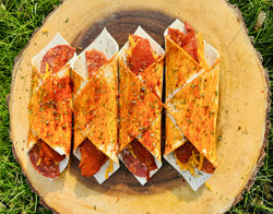 Tray of Chorizo Chicken Wraps