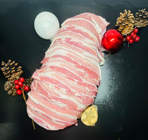 Boneless Turkey Crown - Stuffed & Wrapped In Bacon