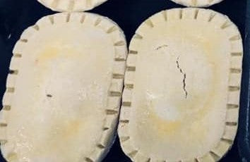 Uncooked Small Meat And Potato Pie
